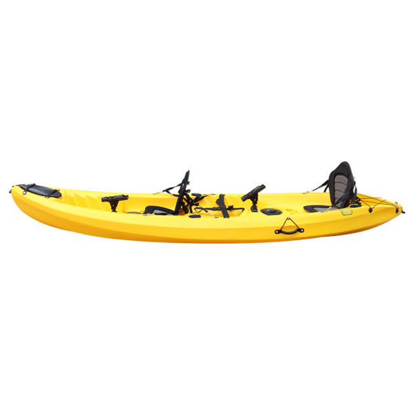 2 seat tandem sit on top double 12ft kayaks 2 person 2 seater plastic fishing