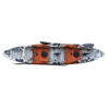 Hot sale  impulse ocean high quality cool double sea kayaks fishing 13ft