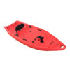 3 person one adult and two children sit on feelfree mini fishing sailing kayak plastic - Image 5